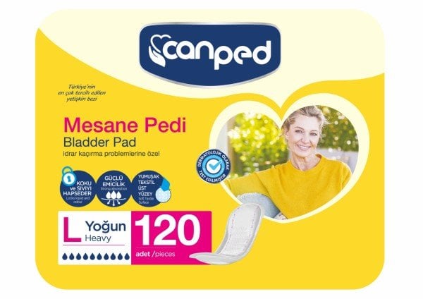 Canped Mesane Pedi Yoğun 120 Adet (10X12)