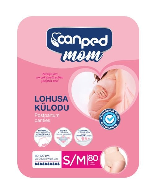 Canped Mom Lohusa Külodu S-M 80 Adet (10x8)