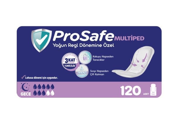 Prosafe Multiped Gece 120 Adet (10X12)