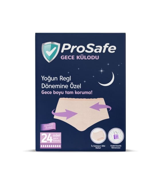 Prosafe Gece Külodu 24 Adet (2X12)